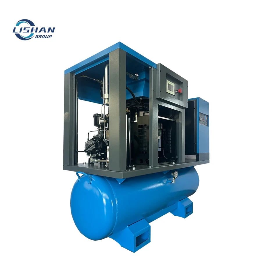 20HP 4-in-1 Industrial Screw Air Compressor 10bar high quality